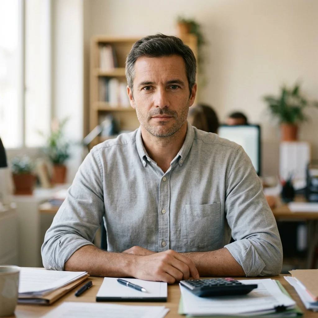 Portrait de Julien Rocher, expert crédit immobilier